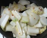 豚バラ白菜：豚三枚肉と白菜のうま煮作り方5写真
