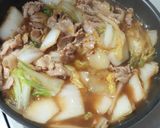 豚バラ白菜：豚三枚肉と白菜のうま煮作り方12写真