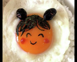 成長した目玉焼き赤ちゃん＊小学生編作り方7写真