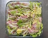 レンチンで☆白菜と豚肉の重ね蒸し作り方4写真