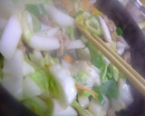 たっぷり野菜とイカのあんかけ焼きそば作り方5写真