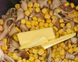 舞茸とコーンのバター醤油ご飯作り方3写真
