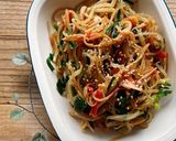mレンジDE野菜たっぷりチャプチェ作り方5写真
