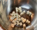 柿のクリームチーズ和え作り方3写真