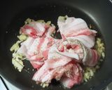 豚バラ白菜：豚三枚肉と白菜のうま煮作り方3写真
