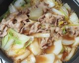 豚バラ白菜：豚三枚肉と白菜のうま煮作り方11写真