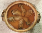 牡蠣飯（牡蠣の炊き込みご飯）めんつゆ作り方3写真