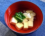 お出汁をとり，味わう☆お豆腐のお吸い物作り方6写真