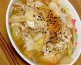 カブの鶏そぼろあんかけ作り方5写真