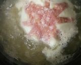 蕪を一個で美味しく鶏ひき肉蕪の花おでん鍋作り方3写真