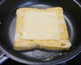 フレンチトースト！チーズサンド作り方3写真