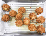 旨み凝縮！エビ鶏団子のクルトン揚げ♪作り方11写真