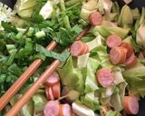 簡単★あまり野菜の和風パスタ作り方2写真