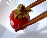 霜月25　牛丼　女子高生弁当作り方3写真