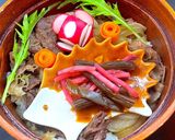 霜月25　牛丼　女子高生弁当作り方4写真
