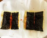 チーズせんべい　ピザ海苔風味作り方5写真