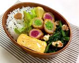 カラフル大根の肉巻きフライ作り方9写真