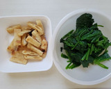 ほうれん草と油揚げのくるみ味噌あえ作り方2写真