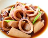 色よく柔らか、定番【イカと里芋の煮物】作り方10写真