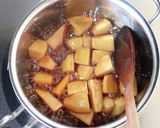 色よく柔らか、定番【イカと里芋の煮物】作り方7写真
