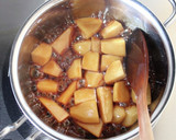 色よく柔らか、定番【イカと里芋の煮物】作り方7写真