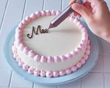 メリークリスマスレアチーズケーキ作り方9写真