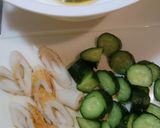 簡単！副菜♪きゅうりとちくわの青じそ和え作り方1写真