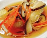 ふわふわ揚げだし豆腐(きのこあんかけ)作り方6写真