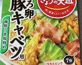 素を使って簡単・お手軽に豚キャベツ作り方3写真