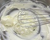 金時豆と抹茶のふわとろスフレチーズケーキ作り方3写真