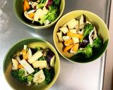 豆乳味噌キムチスープ炒め味春雨炒め煮作り方12写真