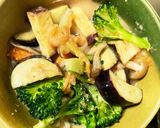 豆乳味噌キムチスープ炒め味春雨炒め煮作り方13写真