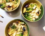 豆乳味噌キムチスープ炒め味春雨炒め煮作り方18写真