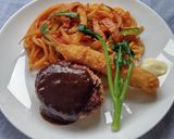 横濱ナポリタンの洋食プレート♪作り方2写真
