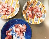 全てレンジもやし入りさっぱり生姜甘酢酢豚作り方3写真
