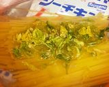 ツナとキャベツのトマトパスタ作り方1写真