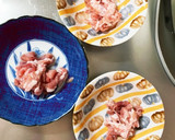 簡単韓国風炒め味豚こま大根青椒肉絲風作り方2写真