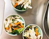 簡単韓国風炒め味豚こま大根青椒肉絲風作り方11写真