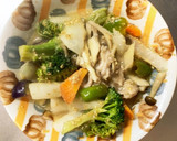 簡単韓国風炒め味豚こま大根青椒肉絲風作り方14写真