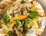簡単韓国風炒め味豚こま大根青椒肉絲風作り方16写真