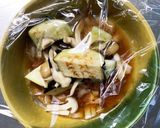 豚こまポカポカ生姜あんかけ味麻婆豆腐茄子作り方13写真
