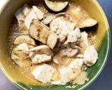 豚こまポカポカ生姜あんかけ味麻婆豆腐茄子作り方15写真