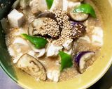 豚こまポカポカ生姜あんかけ味麻婆豆腐茄子作り方21写真