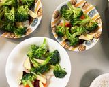 根菜茄子コク旨生姜炒め味温野菜サラダ作り方7写真