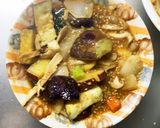 根菜茄子コク旨生姜炒め味温野菜サラダ作り方18写真
