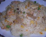 S炊飯器でシーフードピラフ作り方11写真