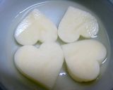 お弁当に♪ハート型のポテト作り方1写真