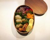 お弁当2021.11.26 黒米作り方1写真