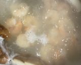 簡単 エビ卵スープ(ご飯つき)作り方2写真