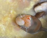 簡単 エビ卵スープ(ご飯つき)作り方3写真